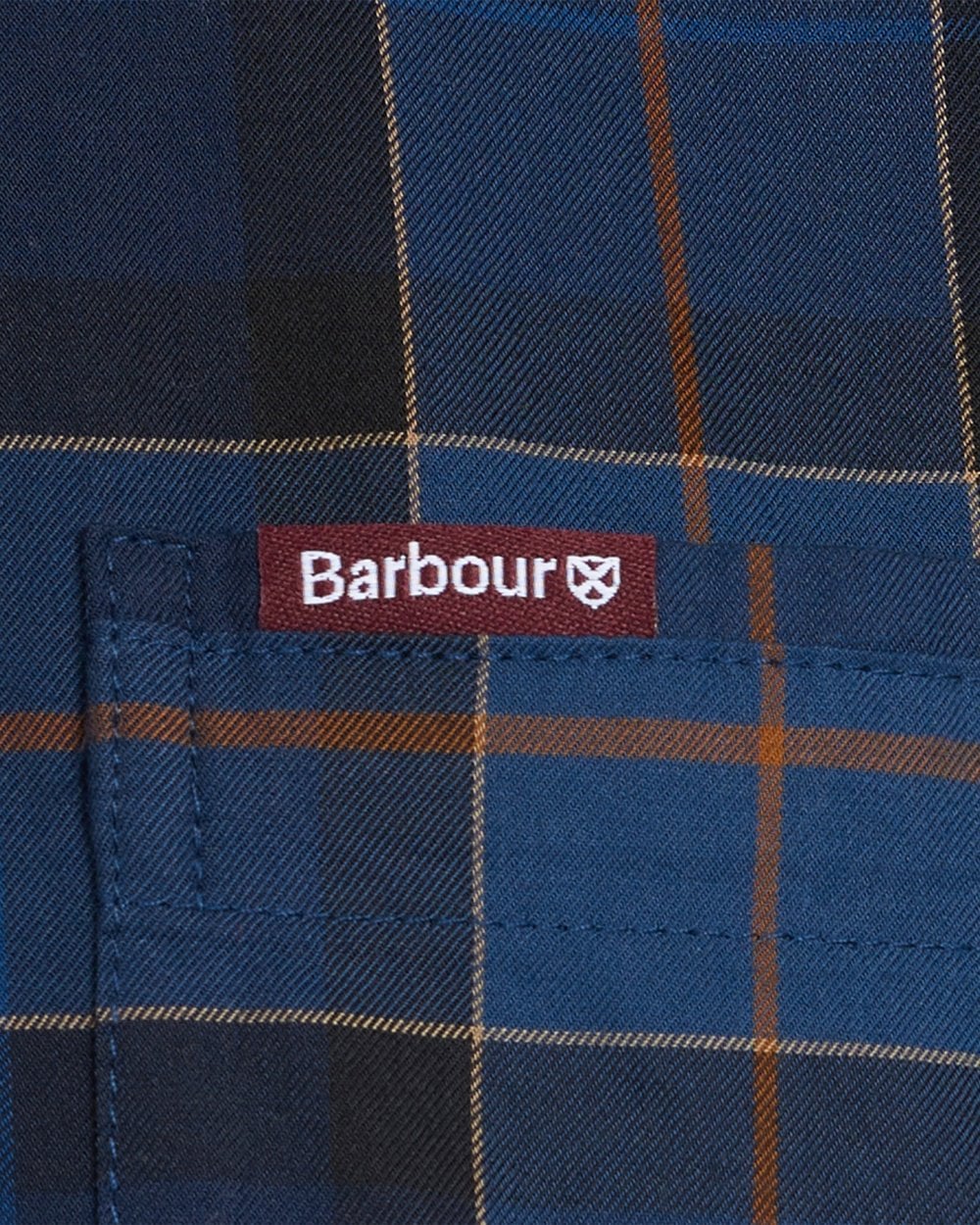 Barbour Wetherham Tailored Mens Shirt - Midnight Tartan