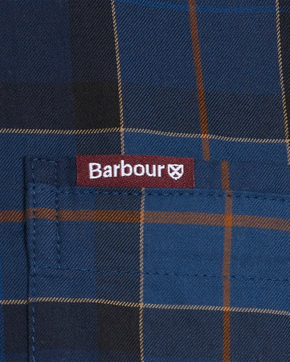 Barbour Wetherham Tailored Mens Shirt - Midnight Tartan