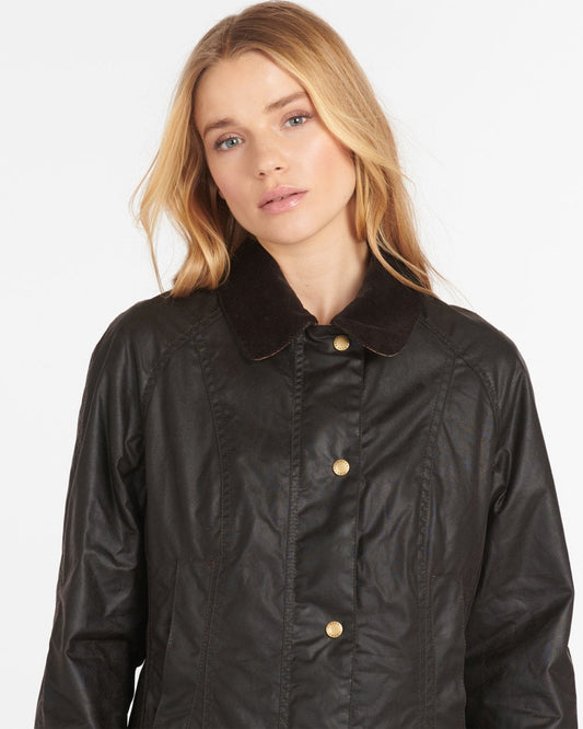 Barbour Beadnell Womens Wax Jacket - Rustic