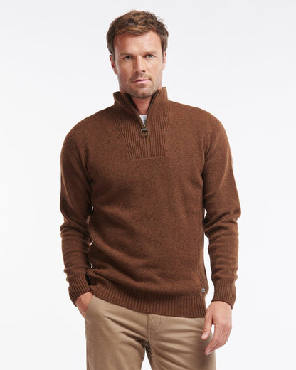 Barbour Nelson Essential Mens Half-Zip Jumper