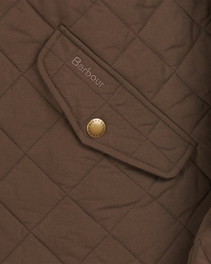 Barbour Shoveler Mens Quilted Jacket - Dark Olive