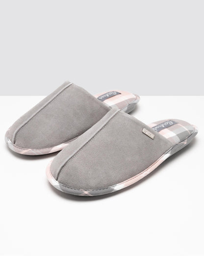 Barbour Simone Womens Slippers - Grey