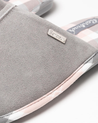 Barbour Simone Womens Slippers - Grey