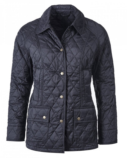 Barbour Summer Beadnell Womens Quilted Jacket - Navy