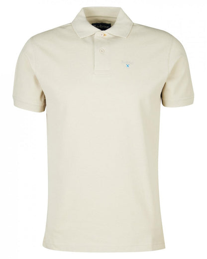 Barbour Mens Sports Polo Shirt - Mist