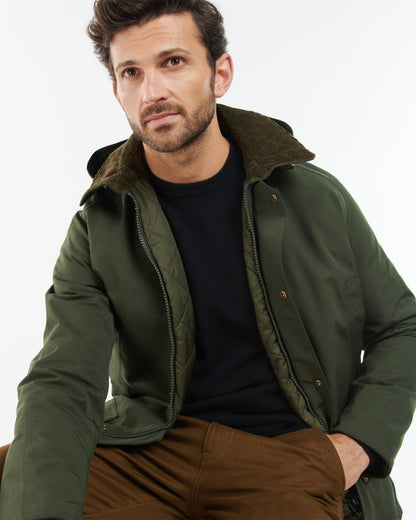 Barbour Winter Ashby Mens Waterproof Jacket - Sage