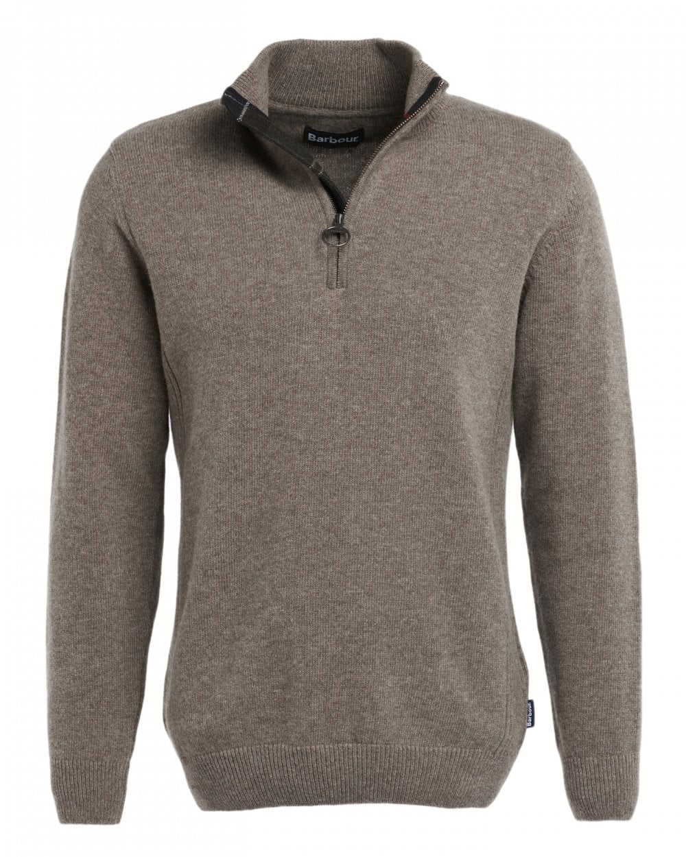 Barbour Holden Mens Half Zip - Military Marl