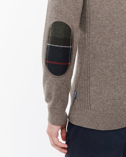 Barbour Holden Mens Half Zip - Military Marl