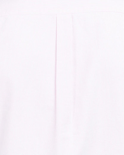 Barbour Striped Oxtown Long Sleeve Mens Tailored Shirt - Pink