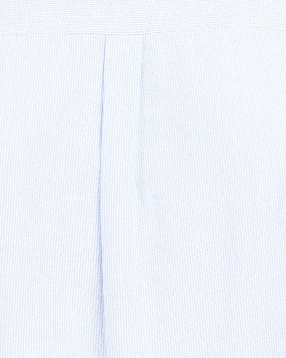 Barbour Striped Oxtown Long Sleeve Mens Tailored Shirt - Sky Blue