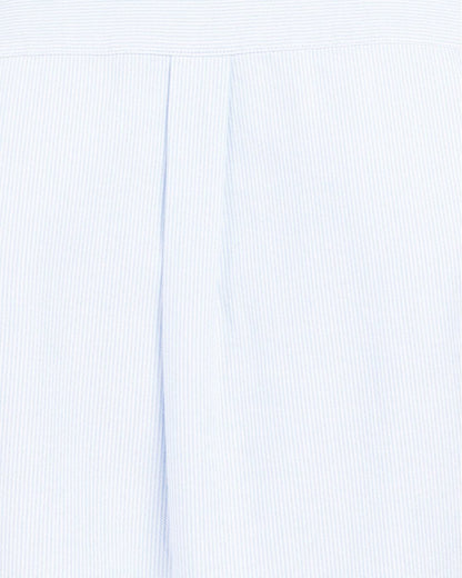 Barbour Striped Oxtown Long Sleeve Mens Tailored Shirt - Sky Blue