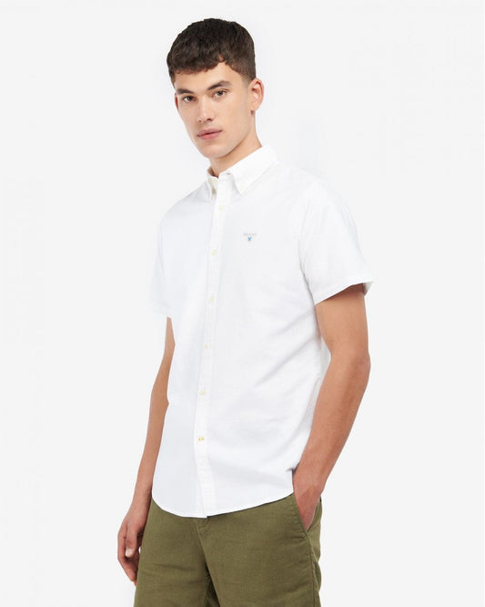 Barbour Oxtown Mens Tailored Shirt - White