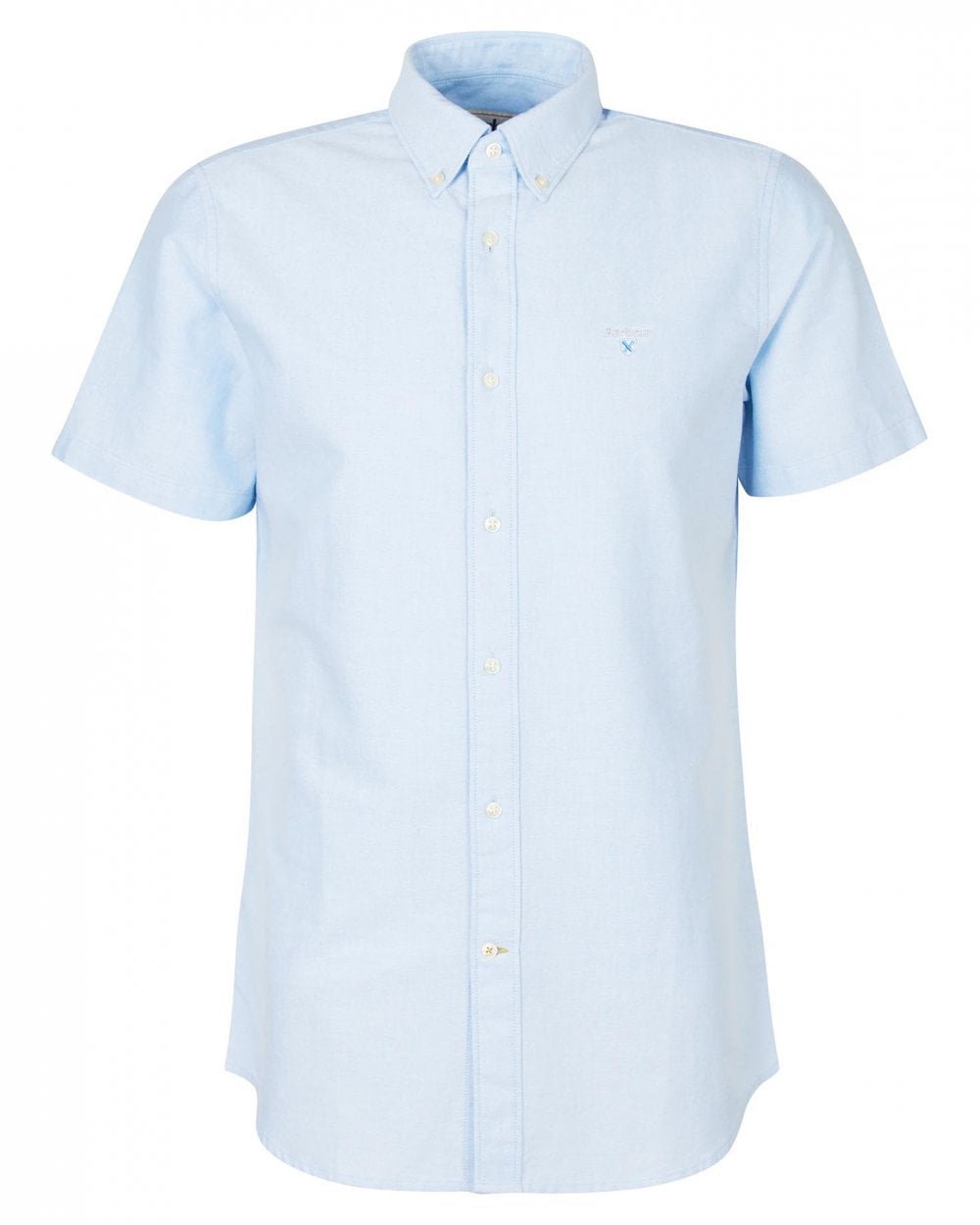 Barbour Oxtown Mens Tailored Shirt - Sky