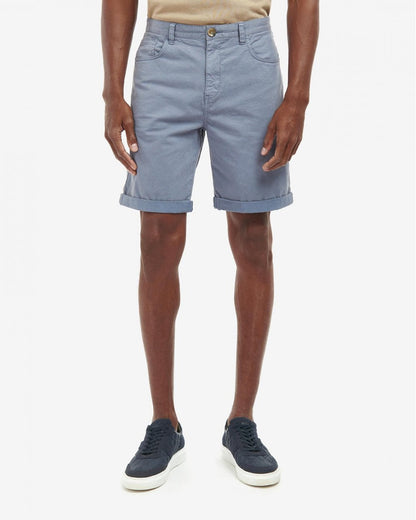 Barbour Overdyed Mens Twill Shorts
