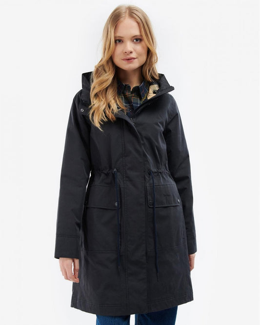 Barbour Bowlees Womens Long Waterproof Jacket