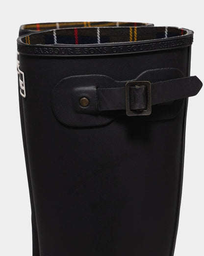 Barbour Bede Womens Wellington Boots - Black