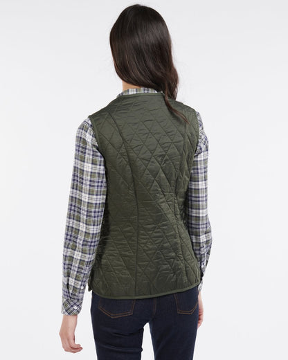 Barbour Fleece Betty Womens Interactive Liner - Dark Olive