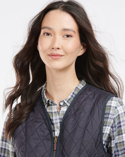 Barbour Fleece Betty Womens Interactive Liner - Navy