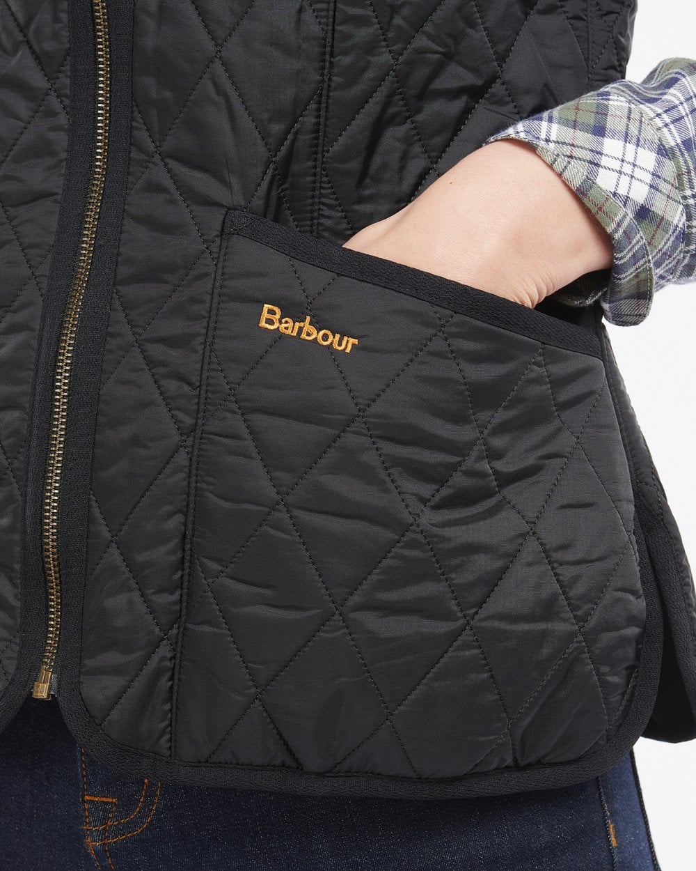 Barbour Fleece Betty Womens Interactive Liner - Black/Black
