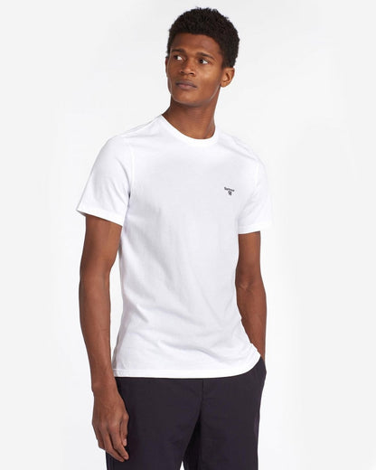 Barbour Sports Mens T-Shirt - White