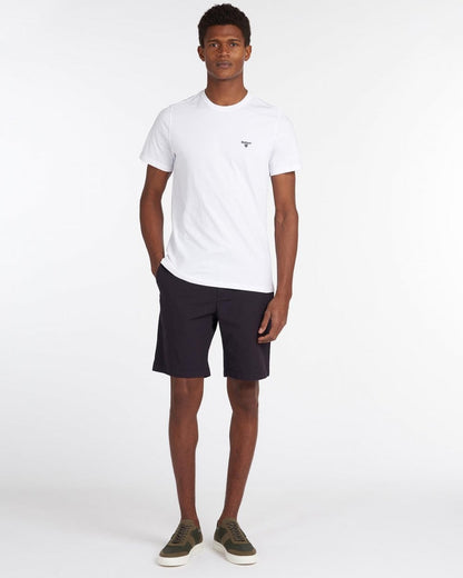 Barbour Sports Mens T-Shirt - White