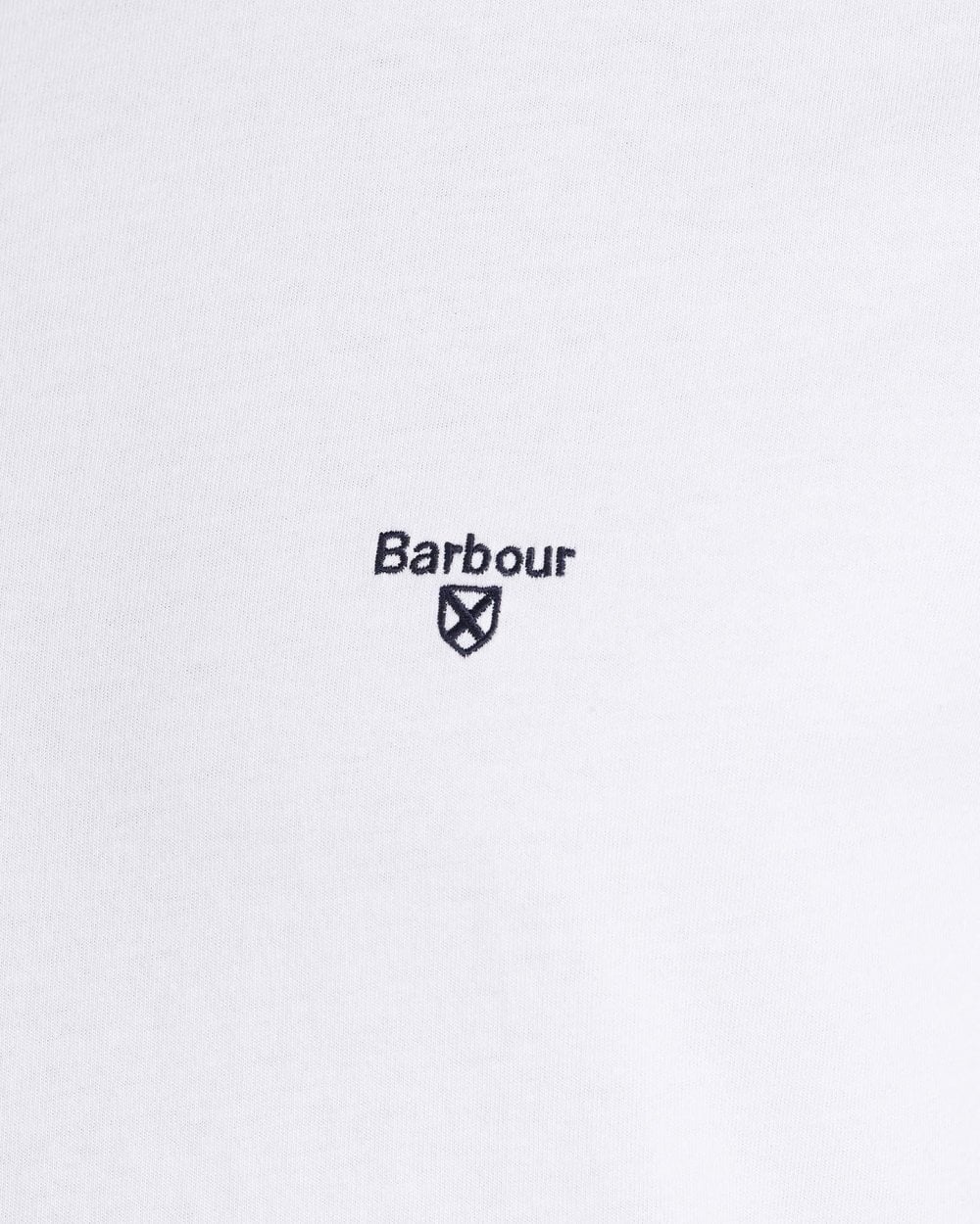 Barbour Sports Mens T-Shirt - White