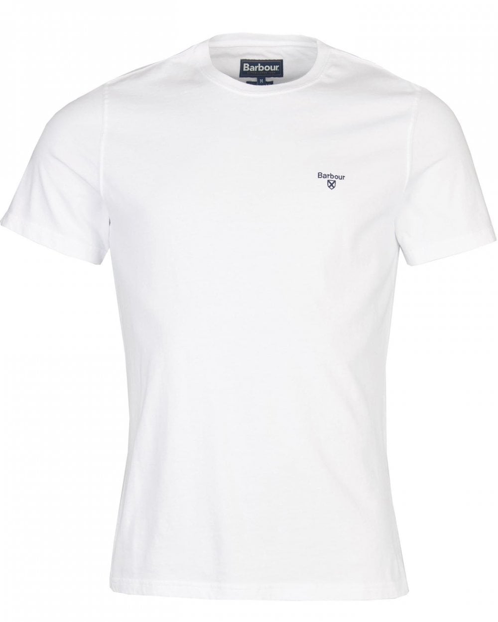 Barbour Sports Mens T-Shirt - White