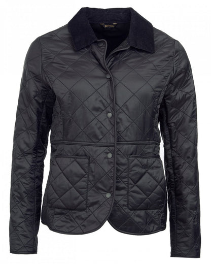 Barbour Deveron Polarquilt Womens Jacket - Black/Black