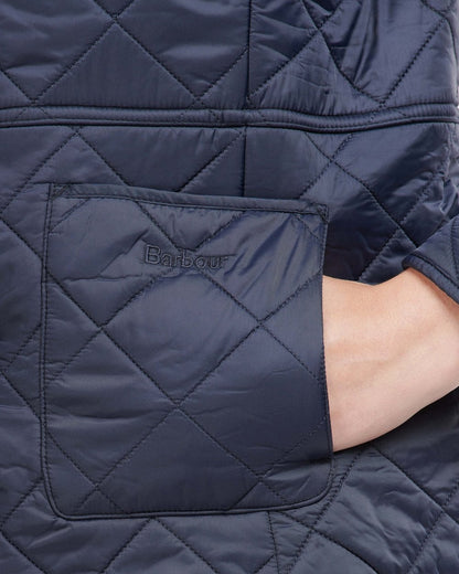 Barbour Deveron Polarquilt Womens Jacket - Navy/Navy