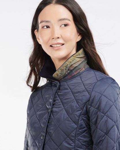 Barbour Deveron Polarquilt Womens Jacket - Navy/Navy