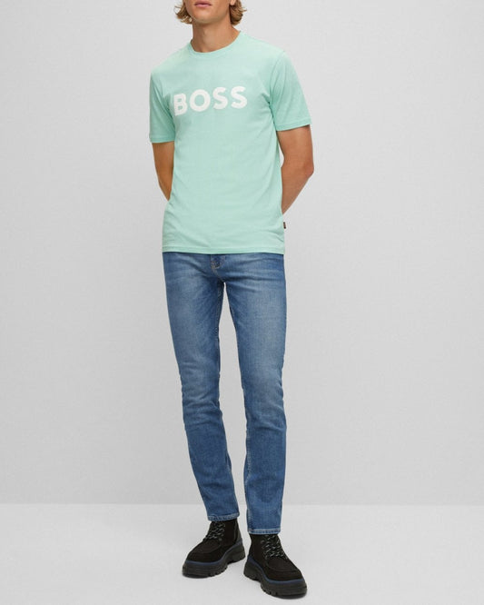 BOSS Orange BOSS Orange Delaware BC-L-C Aqua Mens Jeans