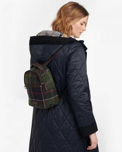 Barbour Caley Tartan Womens Backpack