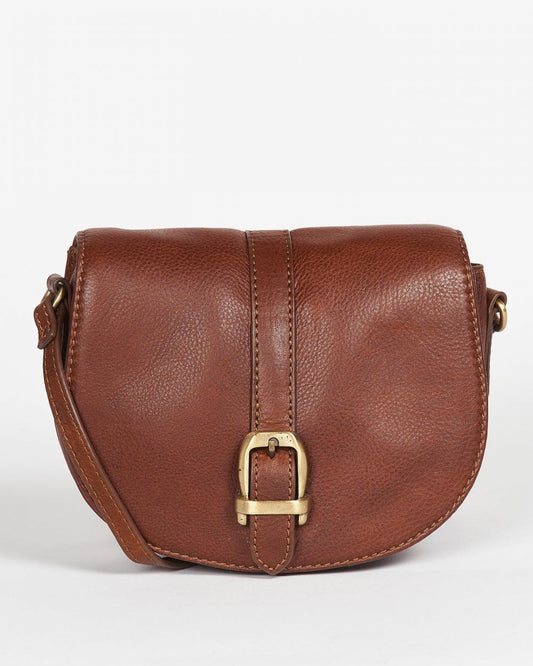 Barbour Laire Womens Leather Saddle Bag