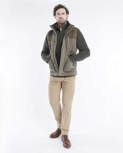 Barbour Bradford Mens Padded Gilet - Forest