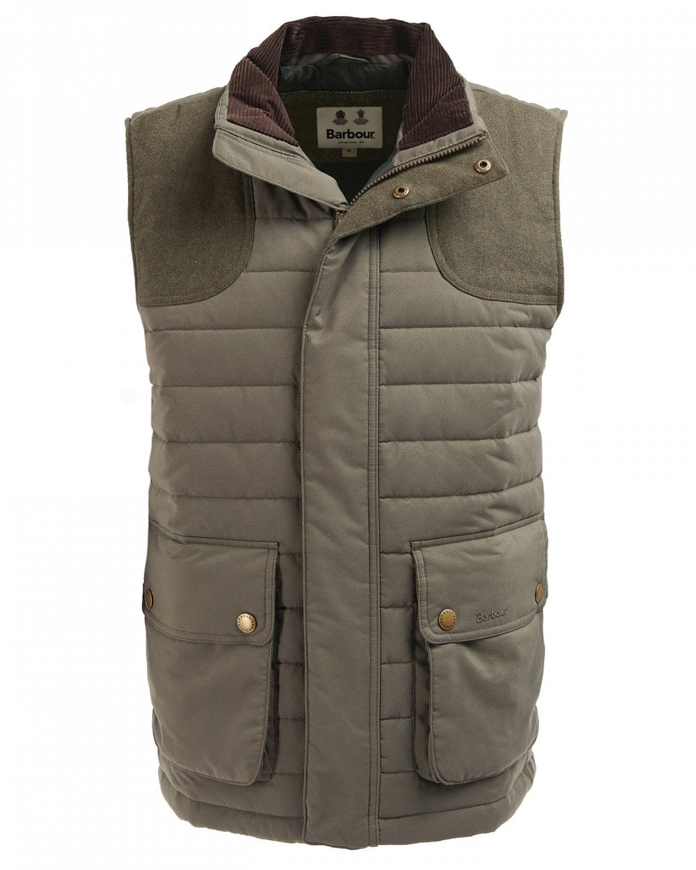 Barbour Bradford Mens Padded Gilet - Forest