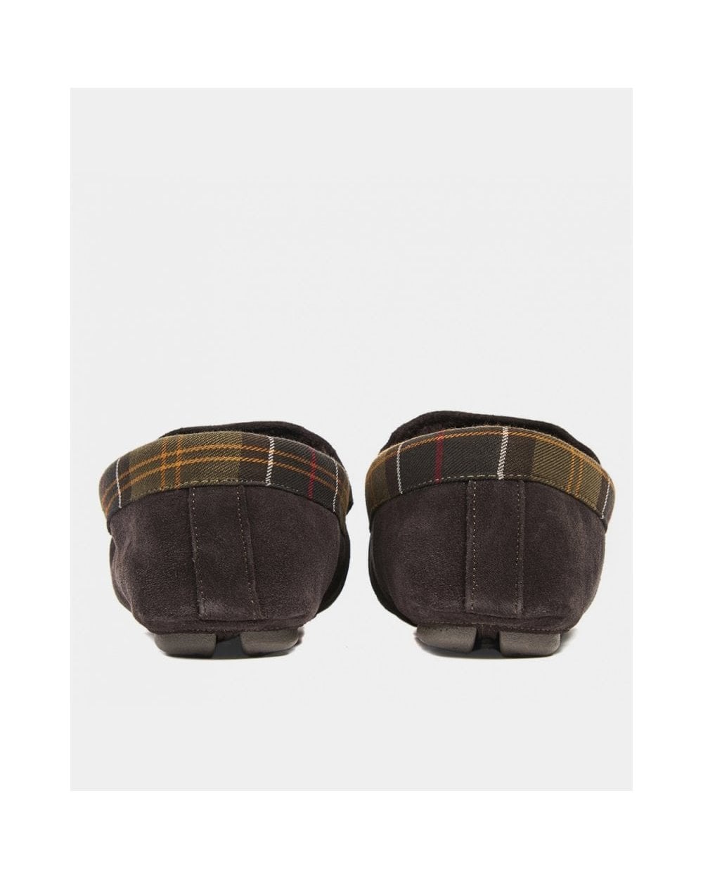 Barbour Monty Moccasin Mens Slippers - Brown Suede