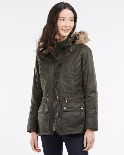 Barbour Kelsall Womens Wax Parka