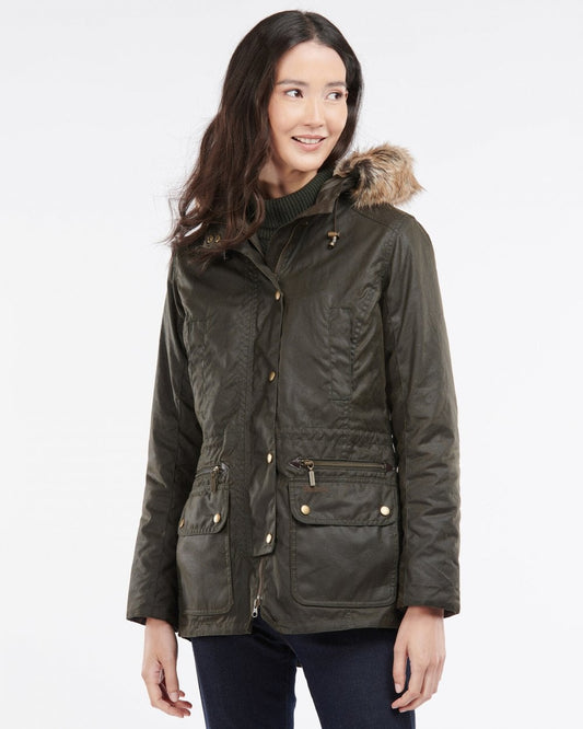 Barbour Kelsall Womens Wax Parka