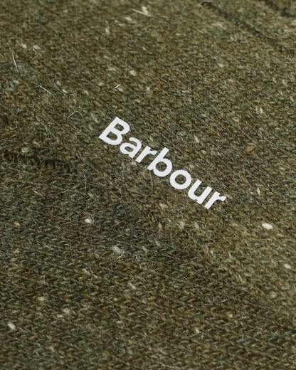 Barbour Houghton Mens Socks - Olive/Burnt Orange
