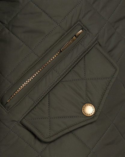 Barbour Powell Mens Quilted Jacket - Sage