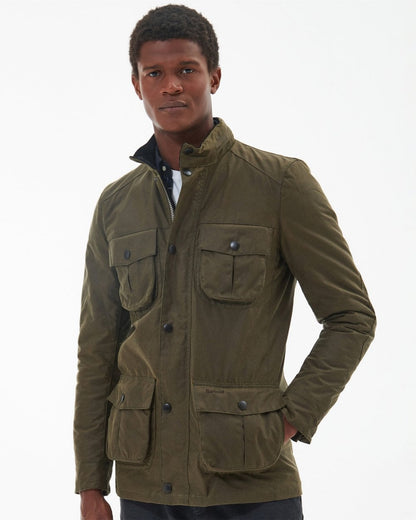 Barbour Corbridge Mens Wax Jacket - Beech/Classic