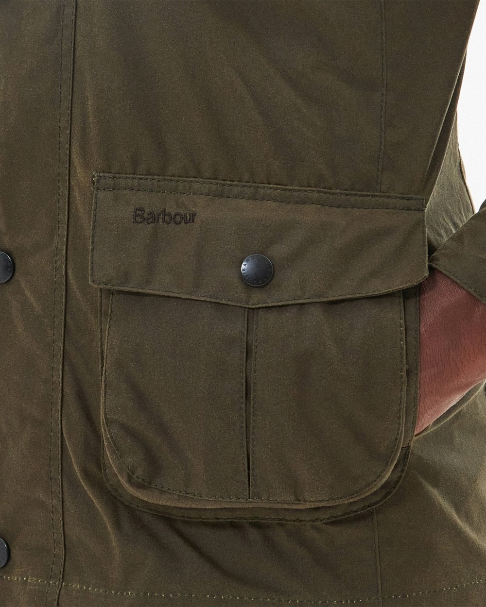 Barbour Corbridge Mens Wax Jacket - Beech/Classic