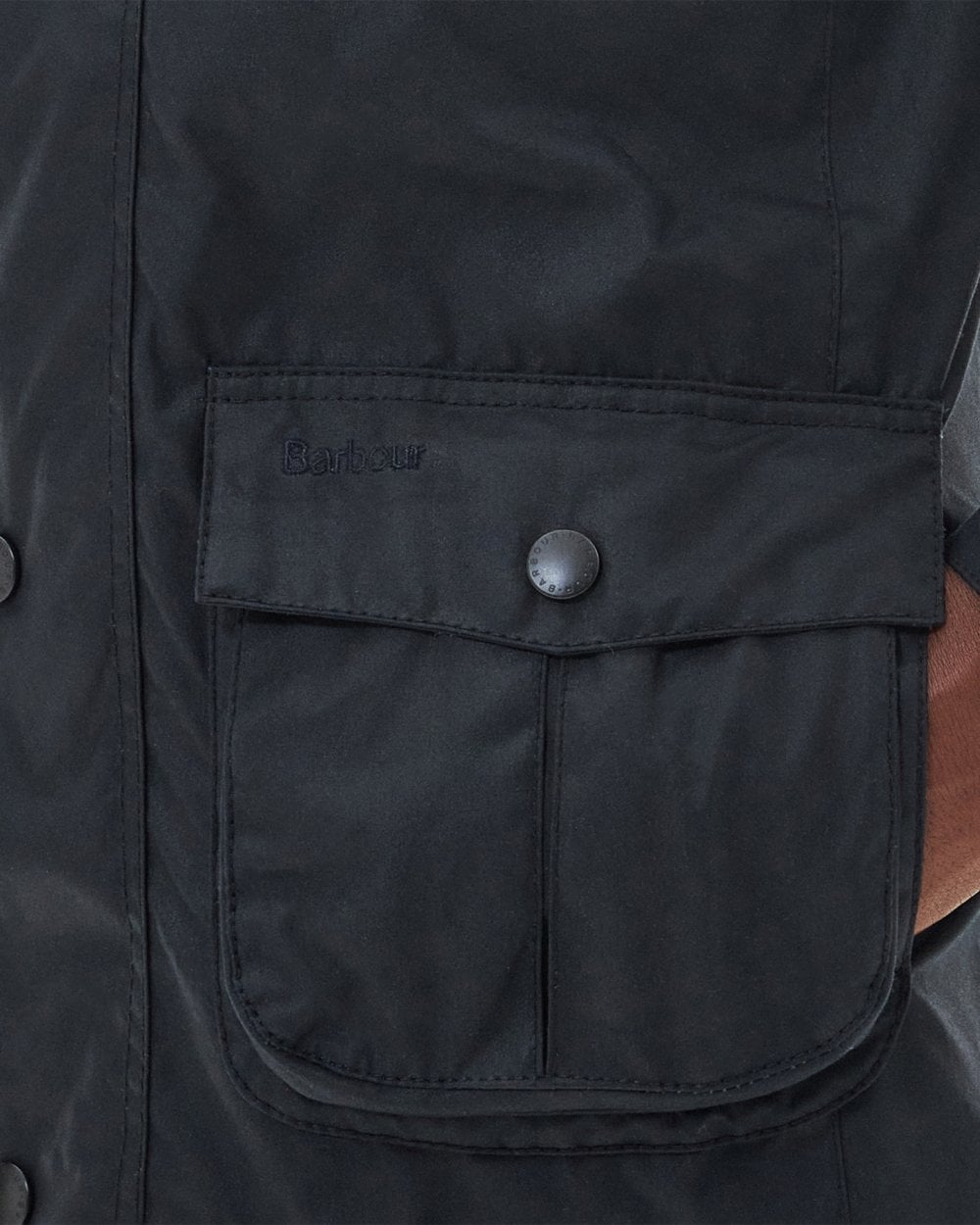 Barbour Corbridge Mens Wax Jacket - Navy/Classic