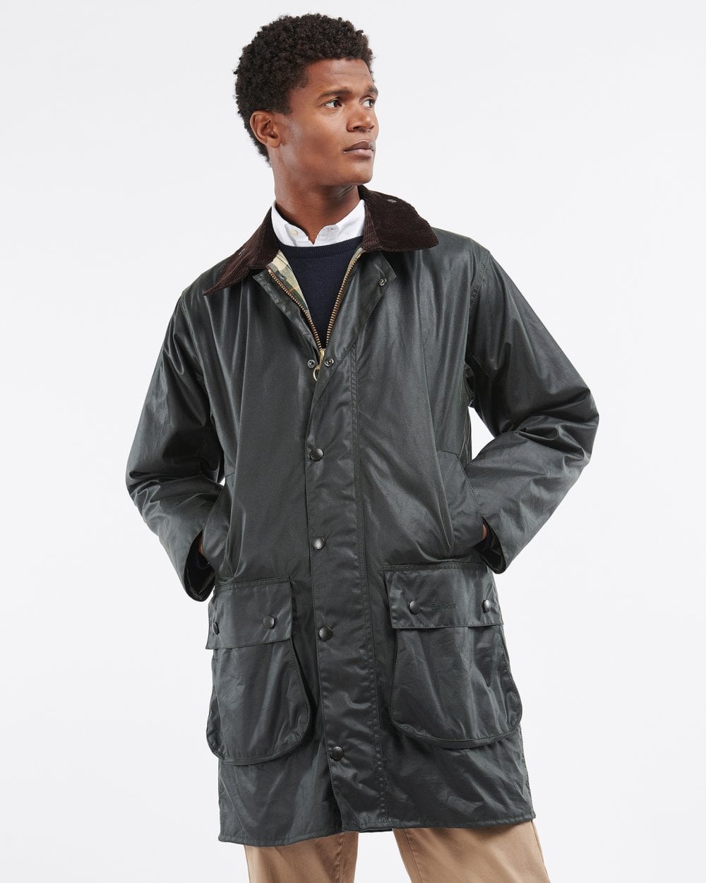 Barbour Border Mens Wax Jacket