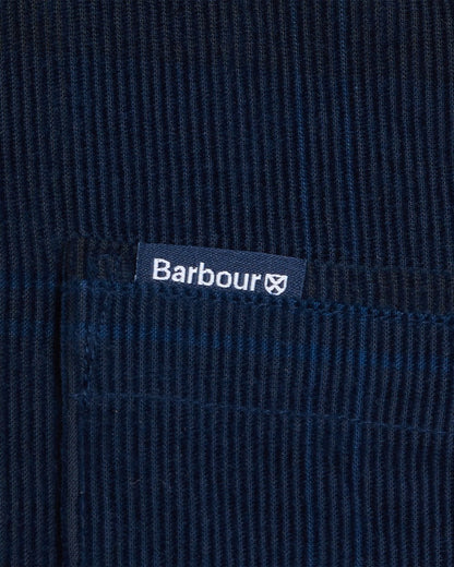 Barbour Blair Tailored Mens Shirt - Midnight Tartan - CHO - Designer Mens Long Sleeve Shirts