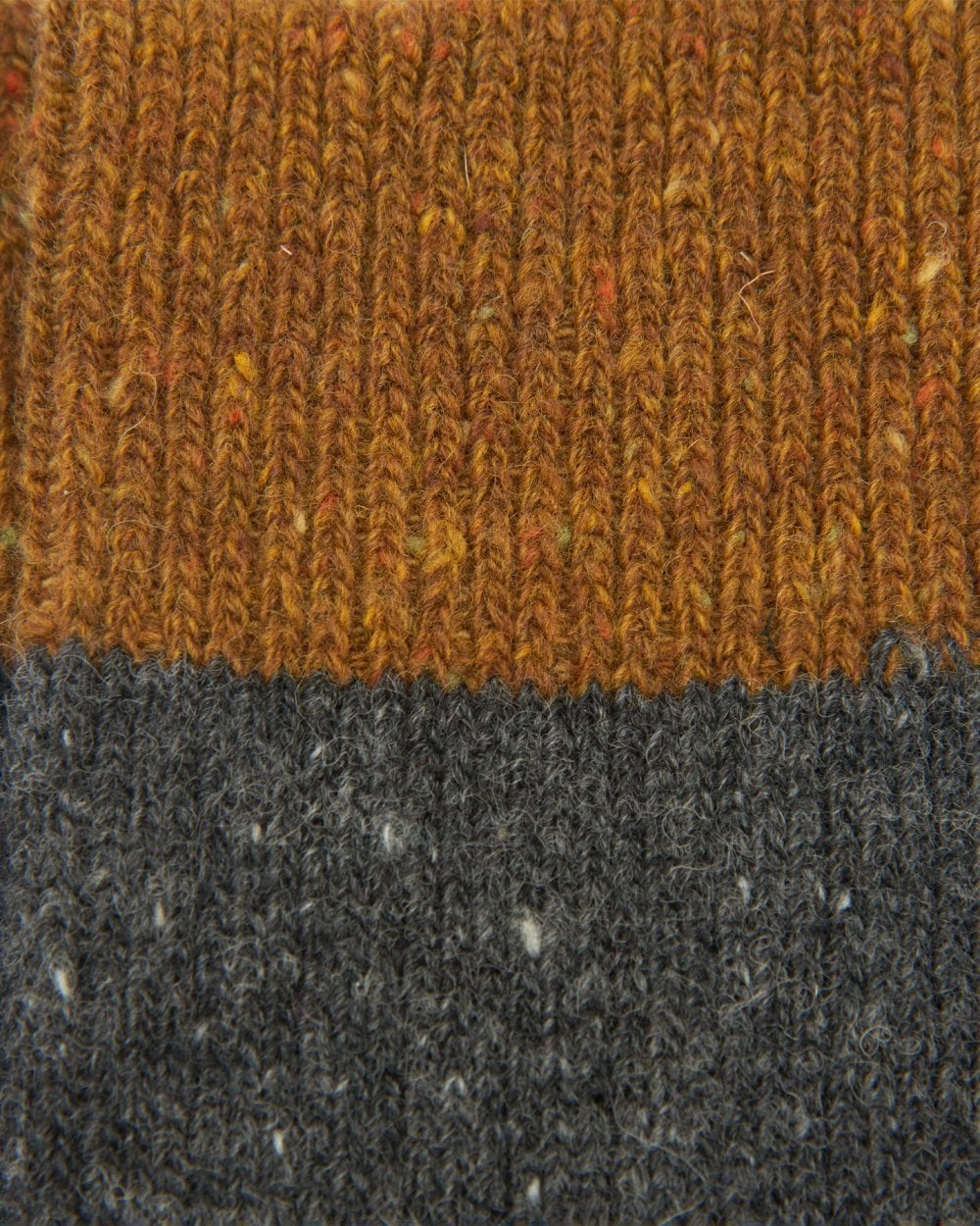 Barbour Houghton Mens Socks - Charcoal/Ochre