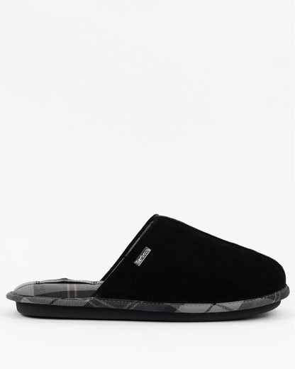 Barbour Foley Mens Slippers - Black