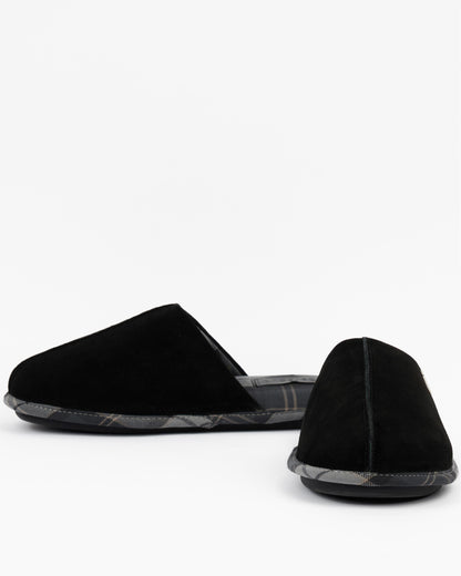 Barbour Foley Mens Slippers - Black