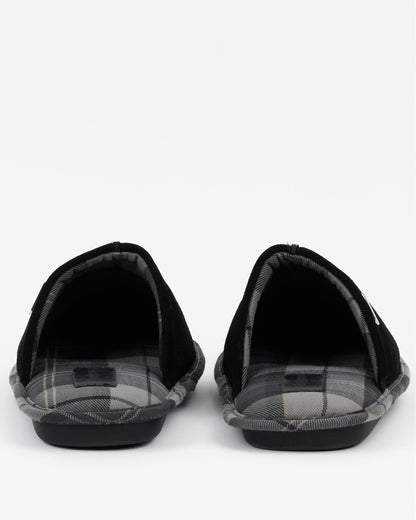 Barbour Foley Mens Slippers - Black