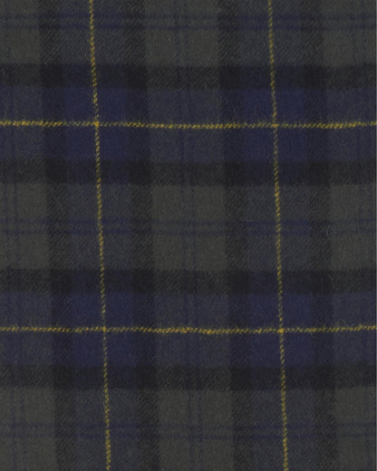 Barbour Tartan Unisex Lambswool Scarf - Olive Night